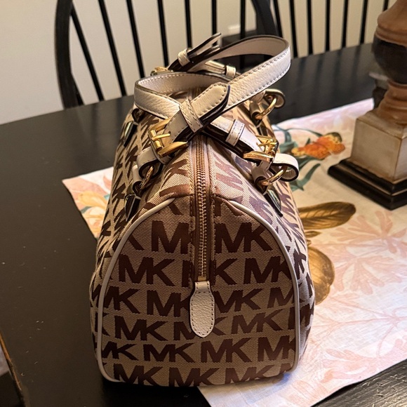Michael Kors Brown and Tan Satchel - Picture 2 of 5